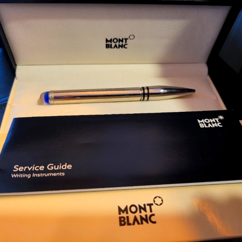 NEW MONT BLANC STAR WALKER METAL PEN